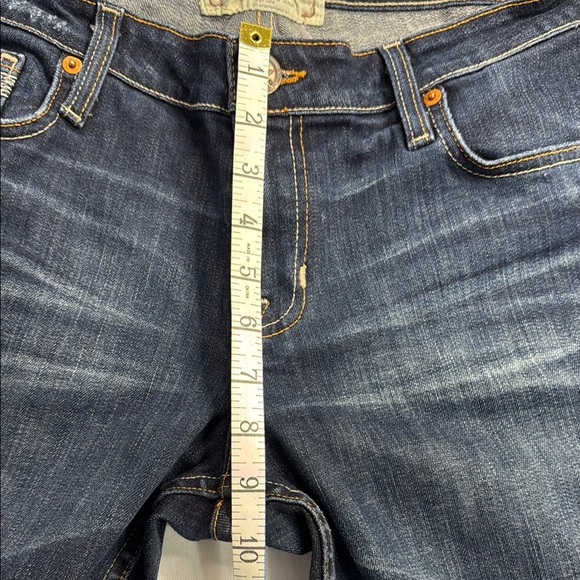 Big Star Blue Boot Cut Jeans with Embroidered Detail - Picture 6 of 8